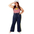 thumbnail image 4 of Women's Plus Size Perfect Pin Up Sailor Costume, 4 of 6