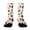 A15-White, variant on Men Women Halloween Printed Mid-Calf Socks Soft Breathable Stretch Comfort Fit Socks