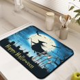 thumbnail image 3 of Dish Drying Mat Halloween Witch Bat Moon NIght Dish Drying Pad Non Slip Foldable Washable 18x24 Inch Dry Pad for Kitchen Fast Dry, 3 of 6