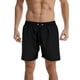 thumbnail image 1 of Pantalones cortos KIHOUT para hombre, informales, lisos, con bolsillo, cintura elástica, rectos, deportivos, para entrenamiento, 1 of 5