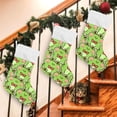 thumbnail image 7 of Coolnut Christmas Stockings 2PCS,Cute Frog Big Xmas Stockings Gift Decorations and Party Supplies,Used for Fireplace Decoration Socks Christmas Tree Decoration, 7 of 7