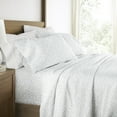 thumbnail image 3 of Long-Staple Vintage-Washed Cotton Bed Sheets Set in Rustic Jacobean by Comfort Canopy, 3 of 11
