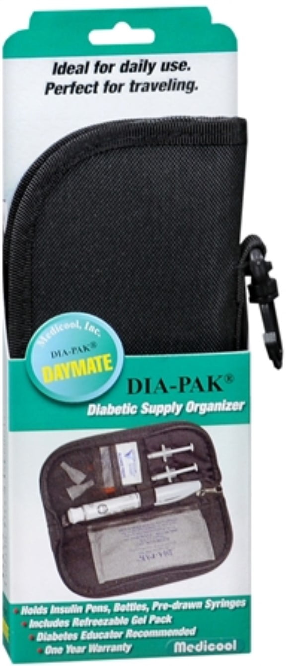 Medicool DIAPAK Daymate Diabetic Supply Organizer 1 Each