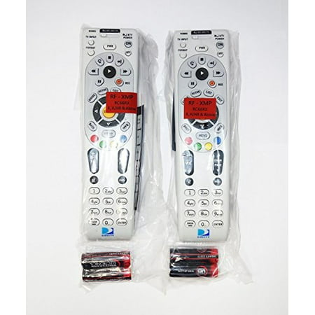 2 pack - directv ir / rf universal remote control