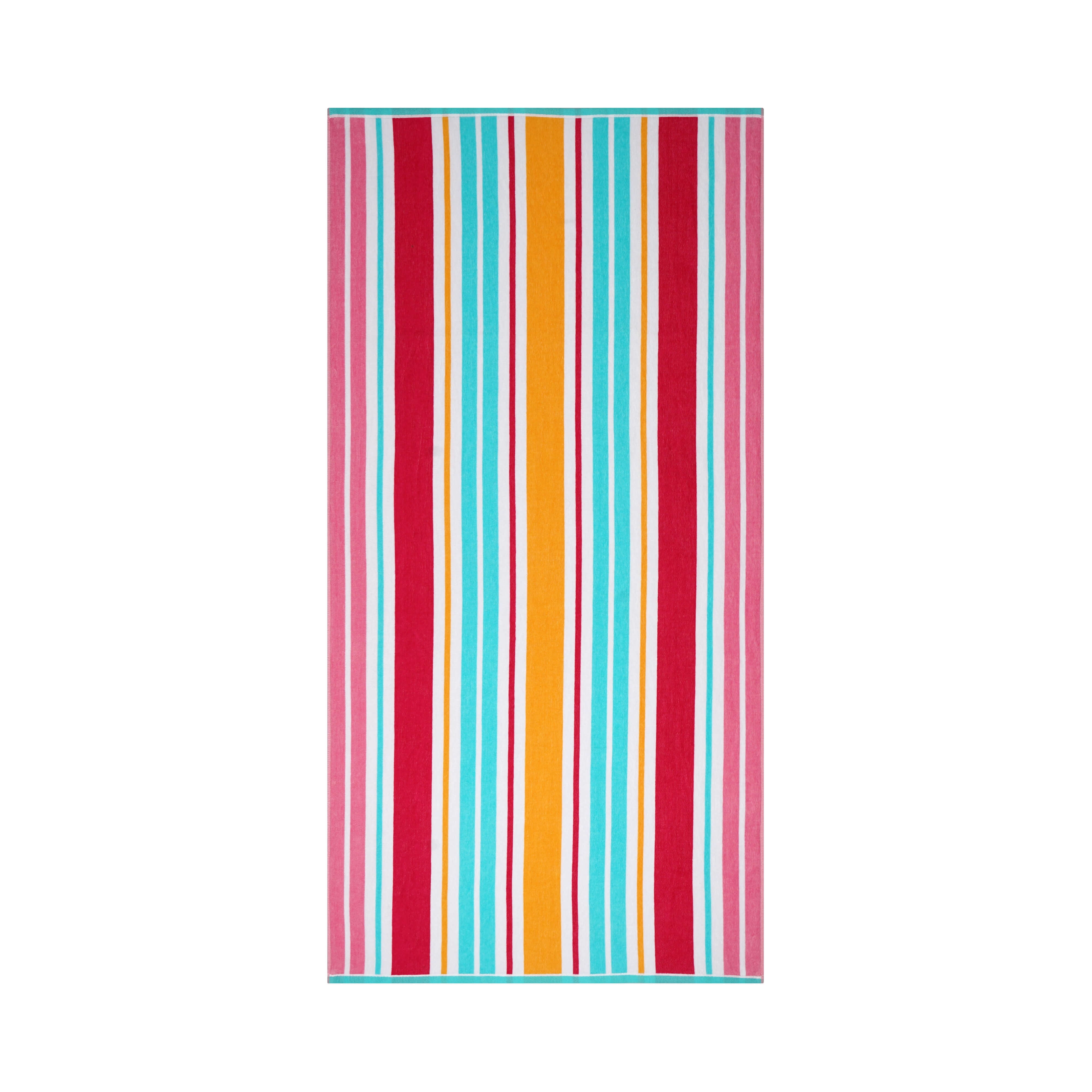 Coastal Charm Adult Hibiscus Beach Towel (Pack of 2)