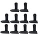 thumbnail image 1 of 20 Pcs Practical Finger Sleeve Screen Touch Breathable Game Finger Cover Elastic Finger Cot Anti-Sweat Thumb Fingers Protector for Mobile Phone (Black Edge), 1 of 6