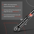 thumbnail image 4 of A-Premium Rear Pair (2) Struts Shock Absorber Compatible with Saturn LS LS1 LS2 LW1 LW2 2000, L100 2001-2002, L200 LW200 LW300 2001-2003, L300 2001-2005, Driver and Passenger Side, 4 of 8
