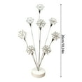 thumbnail image 5 of Gieenan Snowflake Metal Note Memos Clip Holder Picture Display Stand For Card Photo, 5 of 9