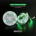 thumbnail image 4 of Vivitar TV LED Backlight - 8ft Smart Full-Color RGB LED Strip Lights for up to 65" TV or PC Monitors, with Sound & Screen Sync Sensor and Remote - Mood Lighting, Home Decor Lights, 4 of 15