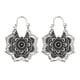 thumbnail image 1 of Antiguo de plata gitana india étnica Pendientes de aro colgante Boho, 1 of 1