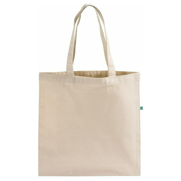 12 Pack Canvas Tote Bags - 15x16 Heavy Duty Recycled Cotton Bulk Blank Totes - Reusable Shopping Bags for Groceries, Events, Crafts & Everyday Use