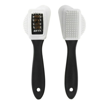 

2pcs Seat Cover For Shoes Suede Brush 3 Sides Non Slip Cleaning Tool