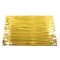 thumbnail image 2 of Couvertures Thermiques, Couverture d'Urgence Extérieure Spacieuse Légère Résistante aux Déchirures Imperméable pour Camping pour Adultes Or Argent, 2 of 8