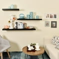 thumbnail image 3 of WELLAND 36 Inch Grande Floating Shelves Wall Shelf Mounted Display Shelf, 36"L x 11.81"D x 3"T, Black, 3 of 4