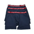 thumbnail image 2 of Tommy Hilfiger Men's Micro Rib Boxer Briefs 3 Pack, Dark Navy,S - US, 2 of 4