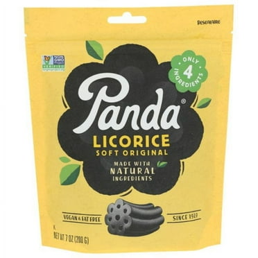 Panda All Natural Soft Licorice 7 oz Pack of 4