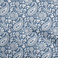 thumbnail image 1 of oneOone Cotton Silk Blue Fabric Block Dress Material Fabric Print Fabric By The Yard 42 Inch Wide, 1 of 6
