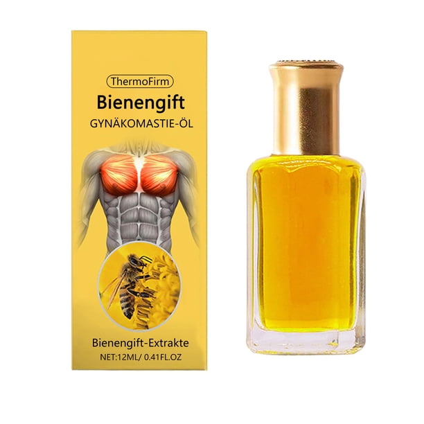 Aceite reafirmante para hombres que ayuda a fortalecer los músculos del pecho (12 ml)