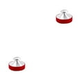 thumbnail image 4 of ZheElen Sound Dampener Instrument Accessories Compact Size Practicing Prop Professional Trumpet Mute for Beginners Sax Red 2Set, 4 of 6