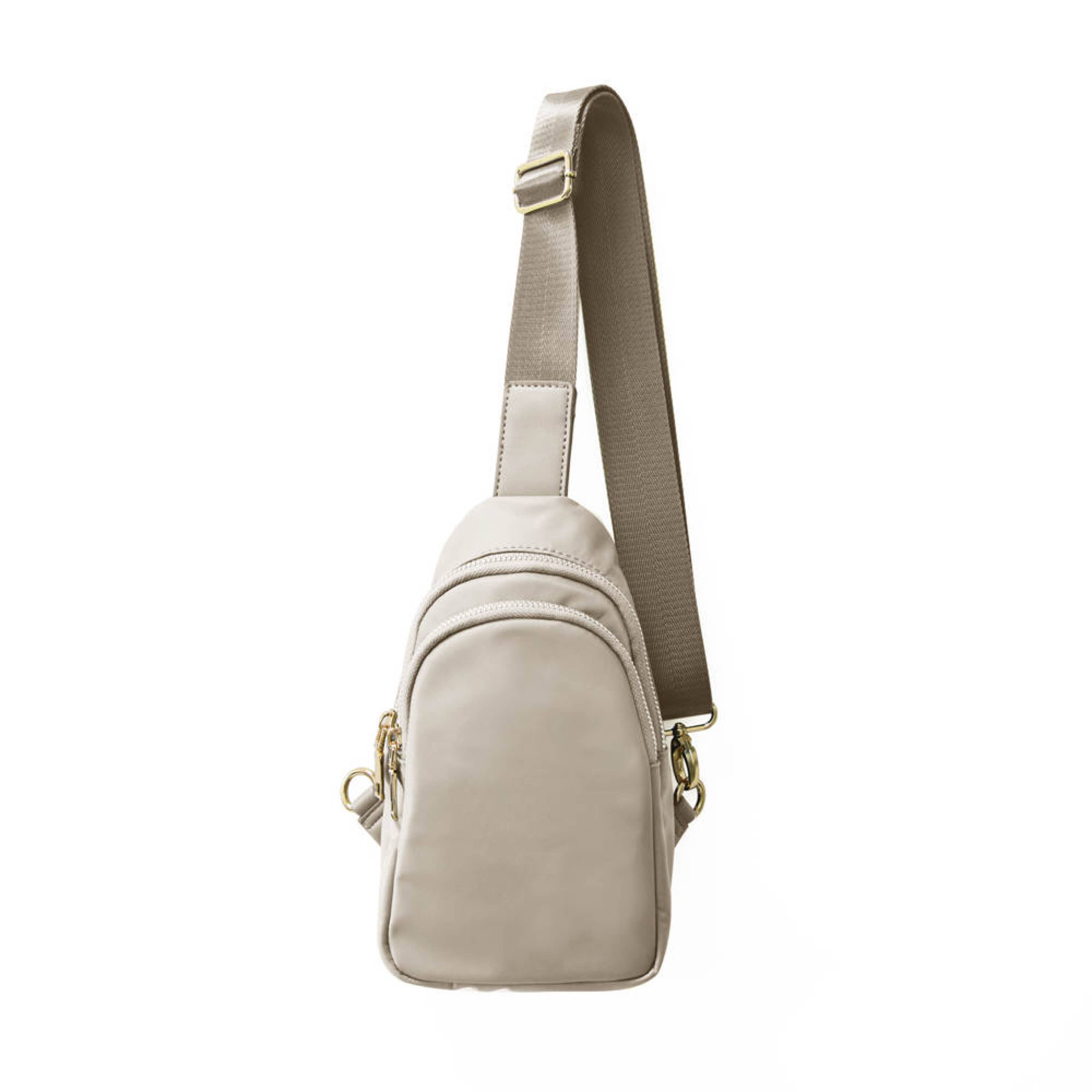 The River | Nylon Sling Bag Black