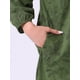 thumbnail image 5 of INSPIRE CHIC Camisón de Mujer de Manga Larga Pijamas con Escote Redondo y Lazo Frontal con Bolsillo XL Verde, 5 of 5