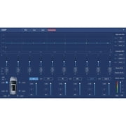 Power Acoustik RZ5-2500DSP Razor Series 2,500-Watt Max 5-Channel Class D Amp With DSP And Bluetooth