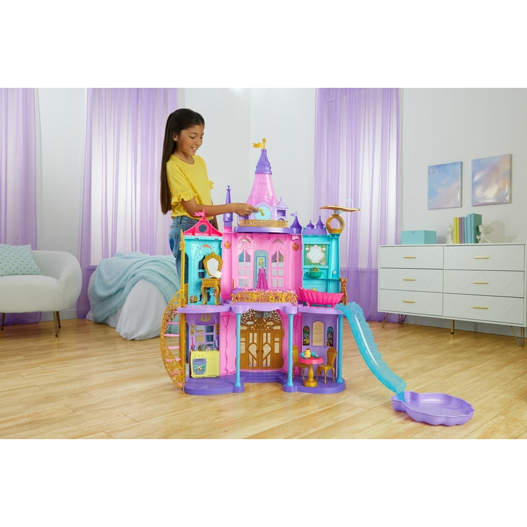 Mattel Disney Princess Toys, Ultimate Castle 4 Ft Tall with Lights &  Sounds, 3 Levels, 10 Play Areas and 25+ Furniture & Pieces, Inspired by  Disney