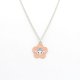 thumbnail image 1 of Collar con colgante de perro canela y flores de Sanrio Kuromi con dibujos animados infantiles para parejas, collar de cadena para clavícula para estudiantes masculinos y femeninos, 1 of 1