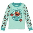 thumbnail image 4 of Sesame Street Elmo Pajamas Toddler Boys' Sweet Dreams Tight Fit Sleep Set, 4 of 6