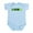 Sky Blue, variant on CafePress - Genius Infant Bodysuit - Baby Light Bodysuit, Size Newborn - 24 Months