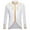 White, variant on Taqqpue Men's Fashion Coat Halloween Retro England Style Zippers Stitching Suit Gold Embroidered Long Sleeve Tuxedo Jacket