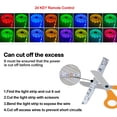 thumbnail image 3 of Led RGB Lamp Strip Color Changing Strip Lights with Remote for Room Home Party Decoration, 3 of 6