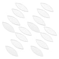 thumbnail image 1 of AURARMLET 100Pcs Mini Glass Mirrors Leaf Crafts Wall Decor For Diy Projects And Living Room, 1 of 8