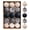 D150, variant on WWG Velvet Christmas Ball Ornaments, 6cm Festive Holiday Decor, 15PCS Set with Hanging Loops, for Christmas Tree Wreath Table Settings, Party Decorations