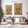 thumbnail image 3 of Elephant Stock Golf Ball Grunge Patent Wall Art - Vertical Canvas Wall Art - Home Office Wall Decor - Patent Canvas - Black And Yellow Decor - 20" x 30", 3 of 4