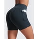 thumbnail image 2 of Shorts CRZ YOGA Secretsculpt Butterlift 5" con Bolsillos Azul Marino L, 2 of 5