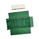 thumbnail image 1 of Organizador de joyas, collares y pulseras, bolsa enrollable, gran capacidad, estuche de para joyería, para tienda minorista, hogar y exposición. Verde, 1 of 8