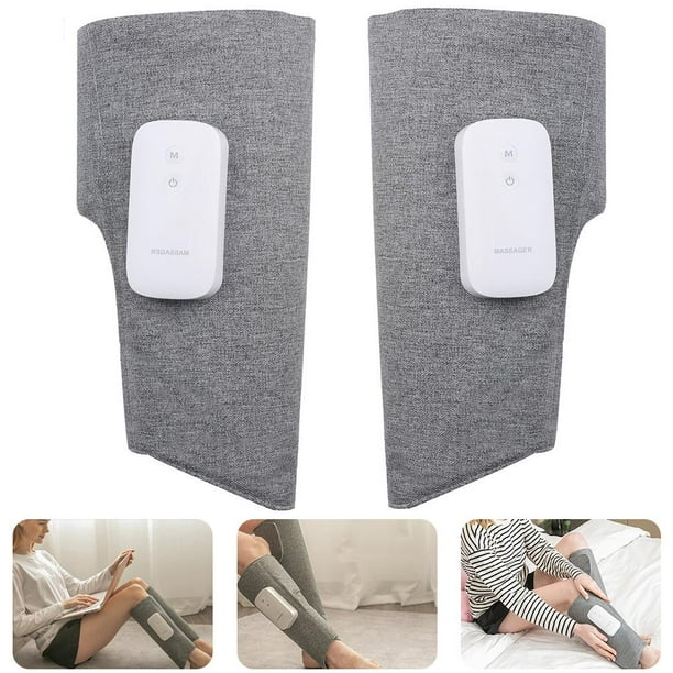 Masajeador De Compresión De Aire Para Pantorrillas, Masajeador De Pies, Portátil, Transpirable Para Lesiones Deportivas, Envolturas De Edema, Masajeador Eléctrico Para Piernas Inevent CE007277-02