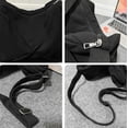 thumbnail image 5 of Kukuzhu Canvas Hobo Bag for Women Men Crossbody Shoulder Bag Handbag Large Totes Purse Satchele with Pure Color, 5 of 6