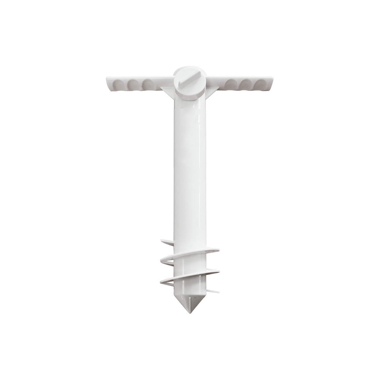 Juslike Beach Umbrella Sand Anchor with 3Tier Screw Can Adjustable