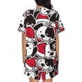 thumbnail image 3 of Rocae Cute Dog for Two Piece Sleepwear Pajamas Sets for Women Soft Short-Sleeved Pjs with Lounge Shorts Medium, 3 of 9