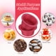 thumbnail image 4 of 2 mini moldes para pasteles: moldes de silicona antiadherentes para pasteles - Moldes redondos para cupcakes artísticos - Utensilios de cocina reutilizables para postres, 4 of 7