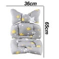 thumbnail image 2 of Inserto para asiento de automóvil para niños pequeños, almohada de soporte para la cabeza y el cuerpo con forro para bebés, 2 of 5