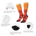 thumbnail image 3 of Masiiu Bluey Print Adult Crew socks, Comfortable Novelty Colorful Patterned, Breathable, Stylish Colorblock for Men Women, 3 of 6