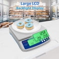 thumbnail image 4 of Báscula para alimentos MOCCO Commercial de 30 kg/66 libras con pantalla LCD, 4 of 6