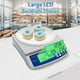 thumbnail image 4 of Báscula para alimentos MOCCO Commercial de 30 kg/66 libras con pantalla LCD, 4 of 6