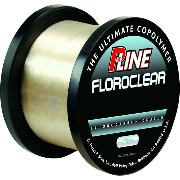 PLine Fluorocarbon Coated 3000Yds Floroclear Mono, FCC10 Walmart