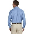 thumbnail image 4 of Harriton Chemise à Manches Longues en Sergé pour Hommes Easy blendTM avec Élimination des Taches, 4 of 4