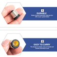 thumbnail image 3 of REOFLYUP Lamp Base Socket Converter 8 Pcs Light Bulb Socket Converters Silver Plastic Garage Use, 3 of 6