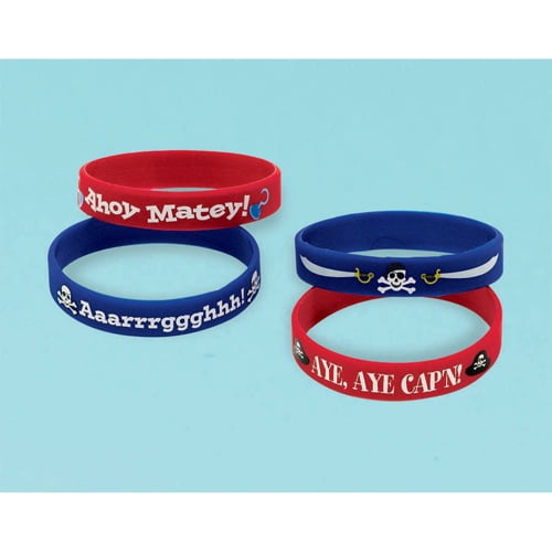 Pirate Rings X4 Party Bag Fillers